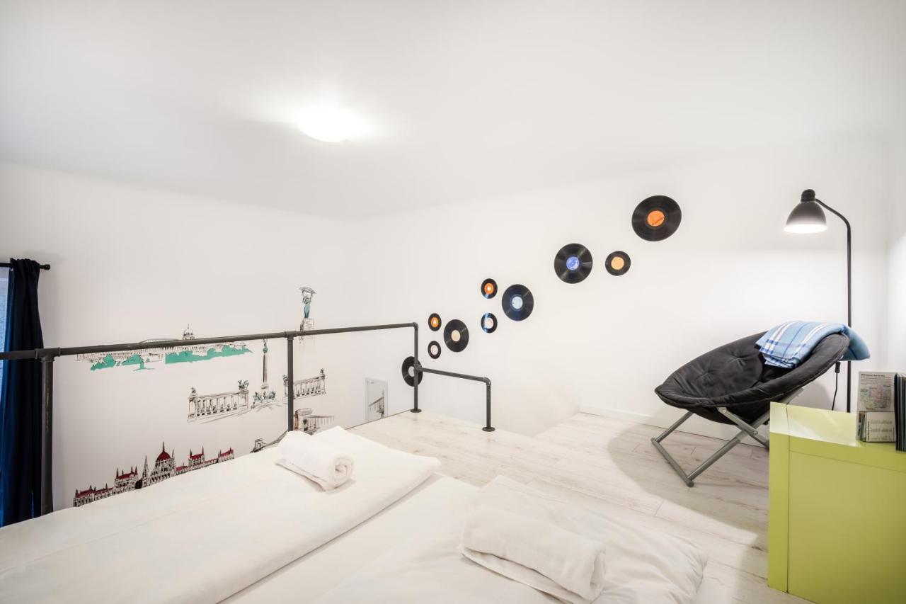 Bpr Vinyl Style Studio Home With A/C Budapeszt Zewnętrze zdjęcie